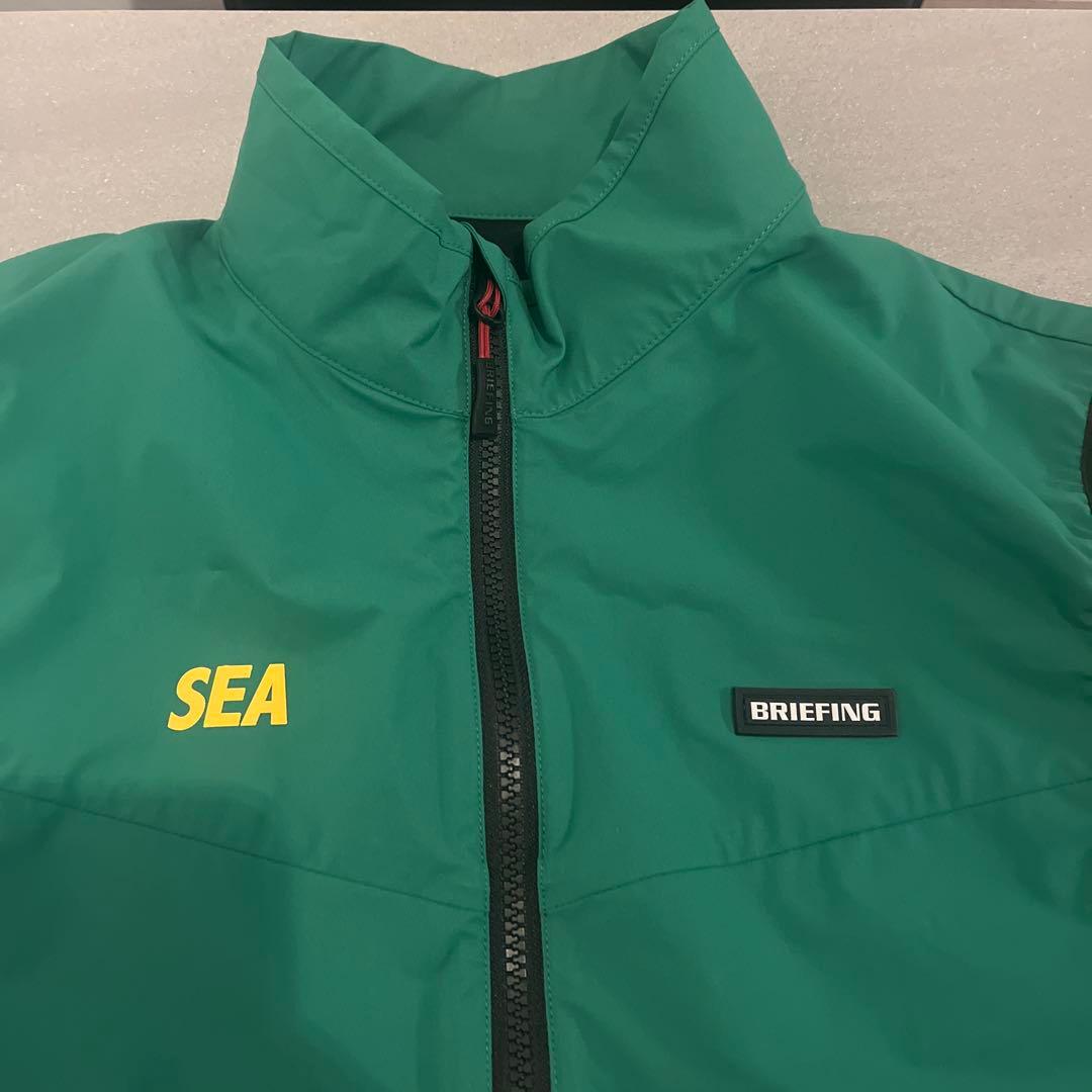 【美品】BRIEFING×WIND AND SEA ベストLブリーフィング