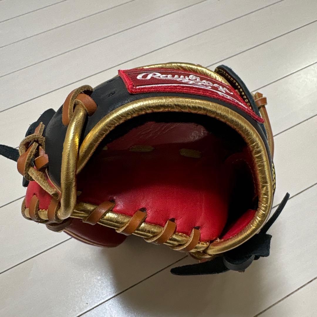 嘉数宜三　ローリングス　グローブ　一般軟式　ゴールドグローブ