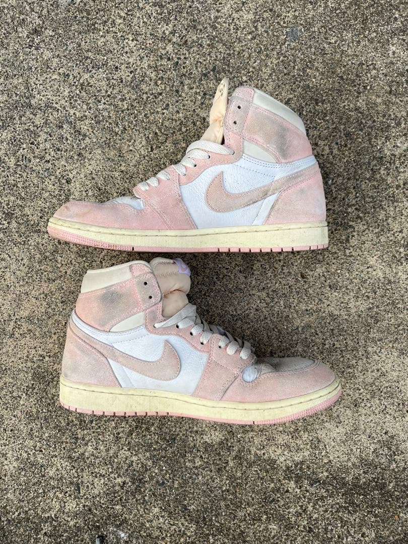 Nike Air Jordan 1 ピンク/ホワイト