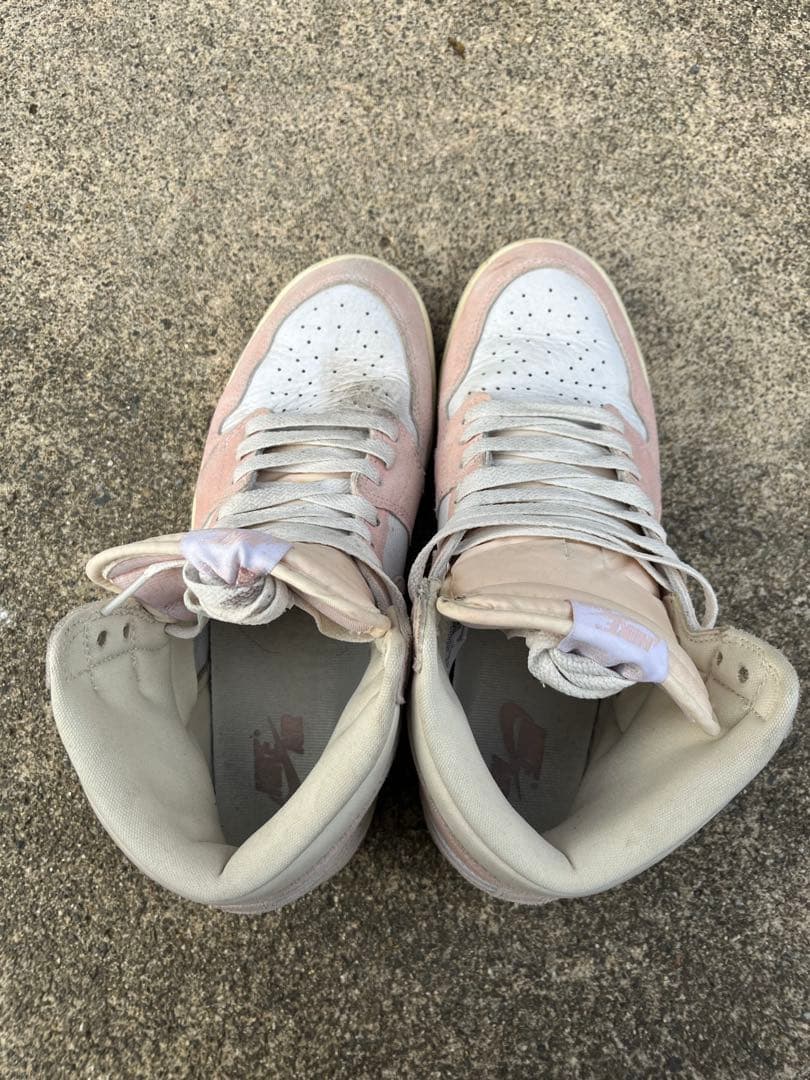 Nike Air Jordan 1 ピンク/ホワイト