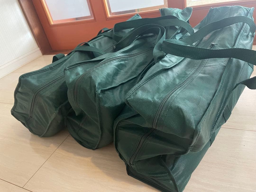 【美品】京都西川　涼竹マット3点　収納バッグ付き
