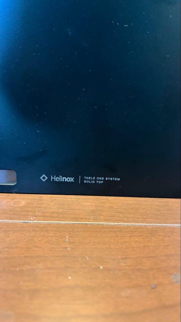 【人気】Helinox ソリッドトップ　テーブルワン　ブラック