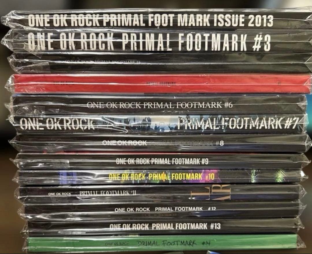 ONE OK ROCK PRIMAL FOOTMARK #2～#14セット