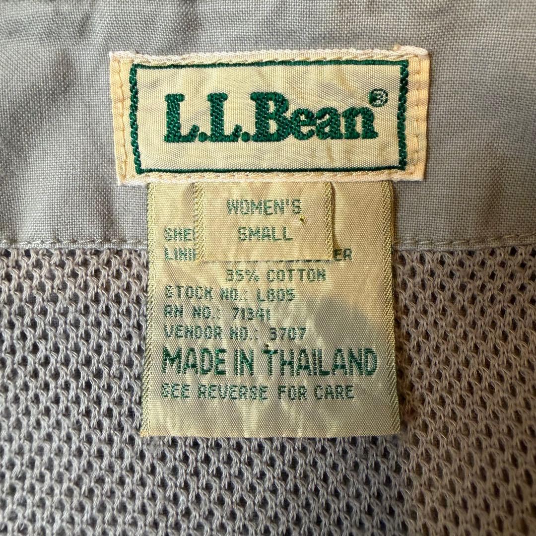 L.L.Bean フィッシングベスト S ベージュ