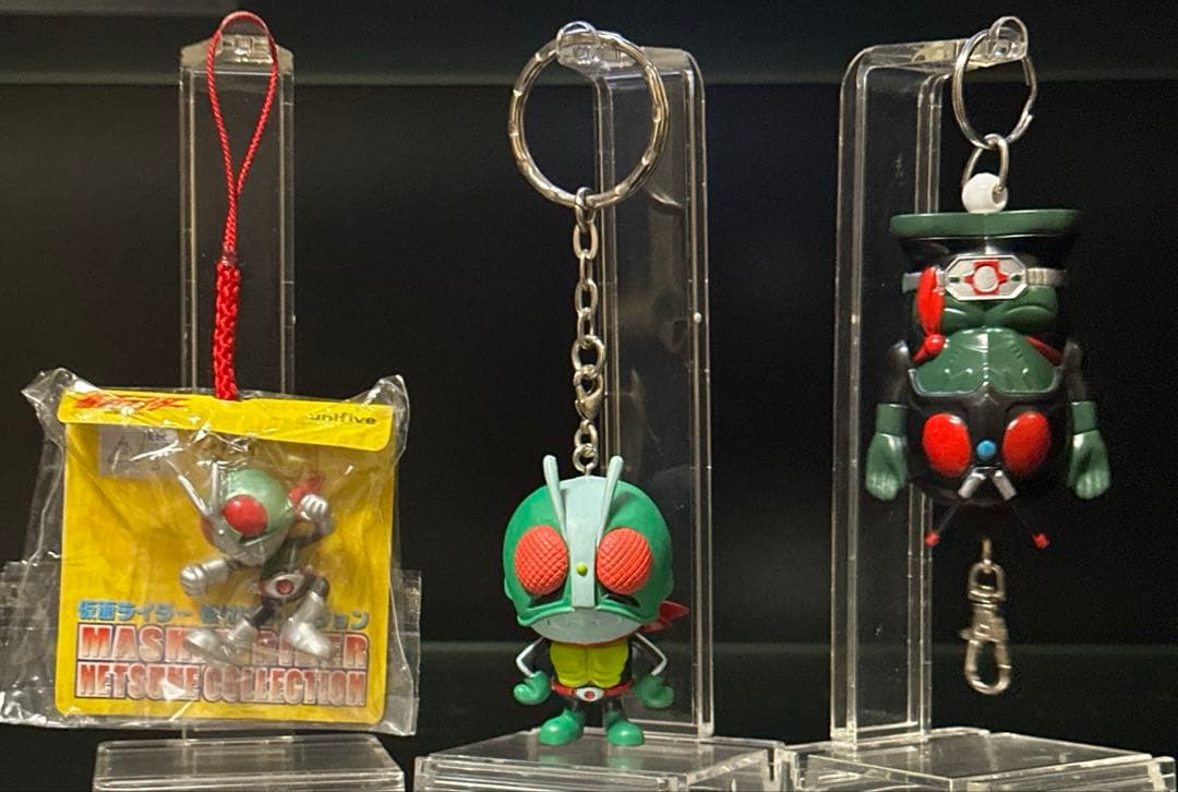 【激レア】原作風仮面ライダー1号キーホルダー/携帯ストラップ＋おまけ　他