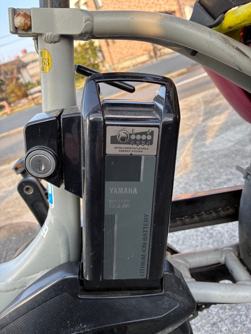 市川市 ）YAMAHA パスキス　電動アシスト自転車 OGKチャイルドシート付