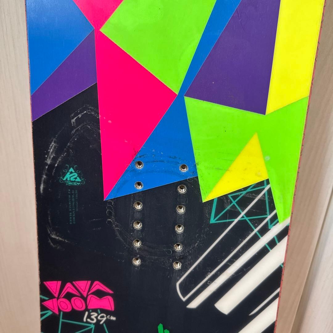 K2 VAVAVOOM ババブーム 139cm レディース ロッカー グラトリ