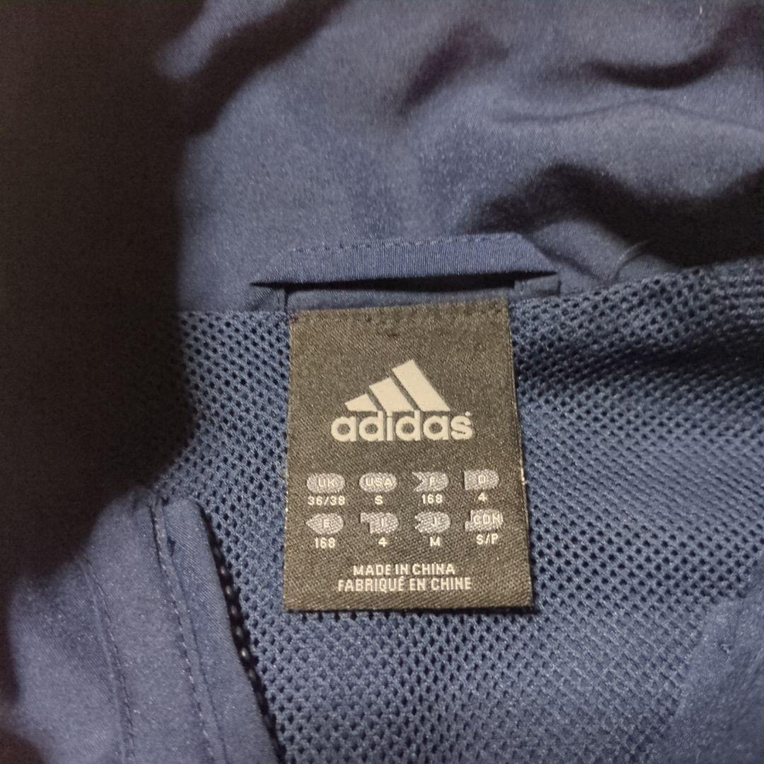 adidas アルゼンチン代表 ポリエステルジャケット 裾ドローコード付き