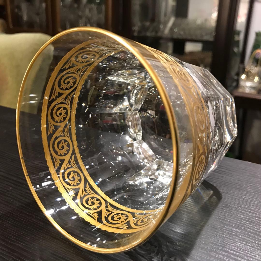 稀少オールドバカラBaccaratエルドラドEldoradoアイスペール☆金彩☆