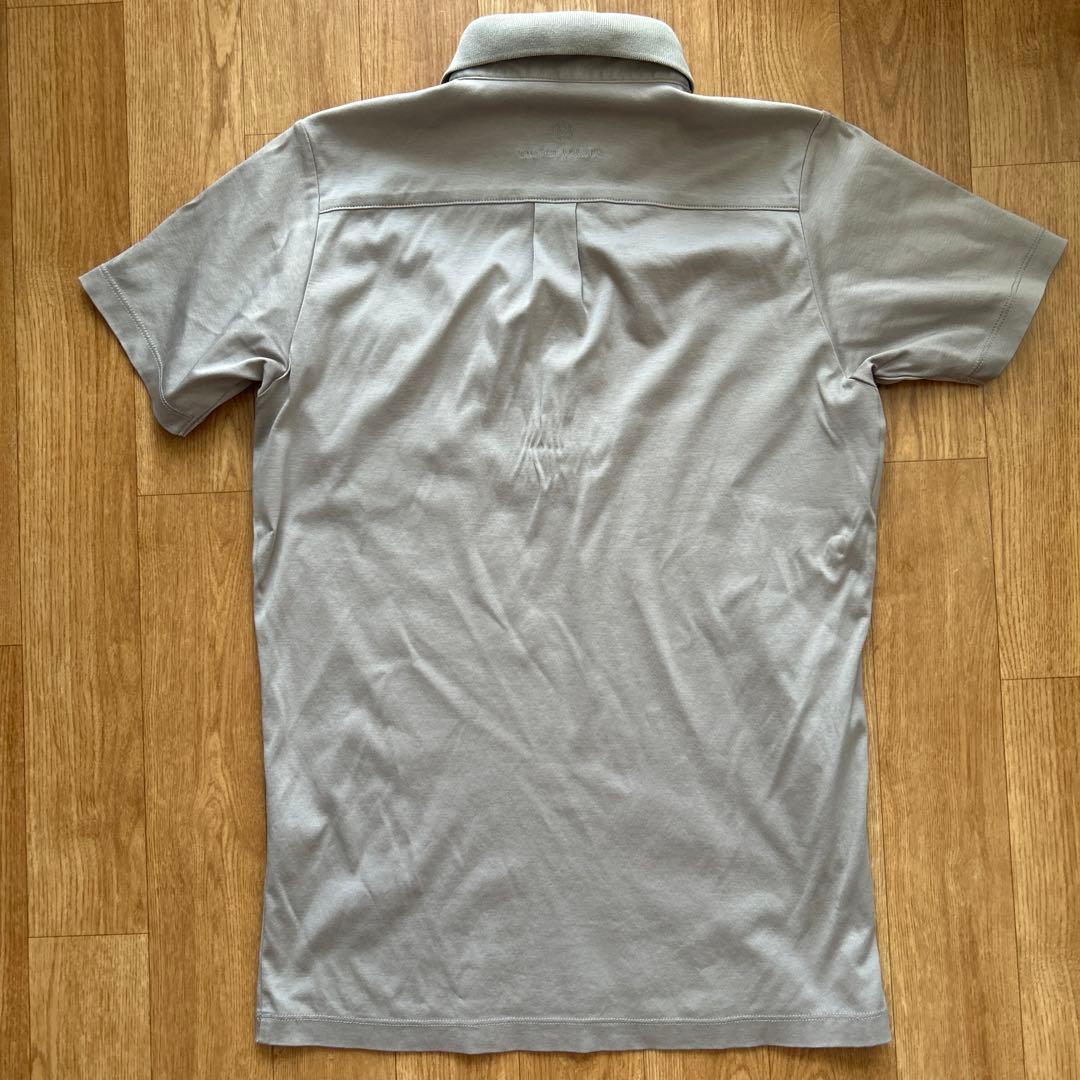 【美品】ユナイテッドアローズゴルフ☆S☆ゴルフウェア☆ポロシャツ☆グレージュ☆