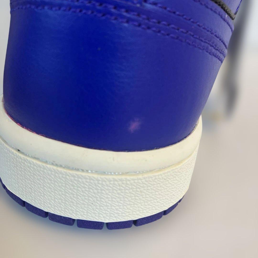 シューズ(男性用) Air Jordan 1 Mid Black Dark Concord 26cm