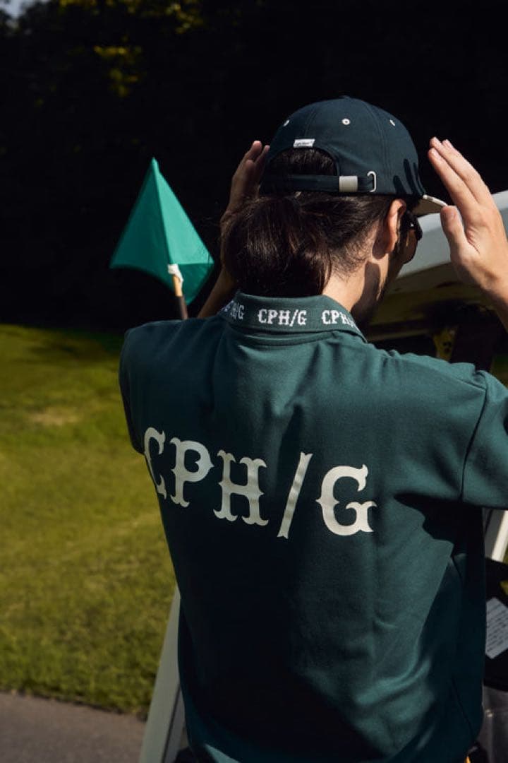 メンズウェア CPH/GOLF CLASSIC COTTON RIB POLO SHIRT M