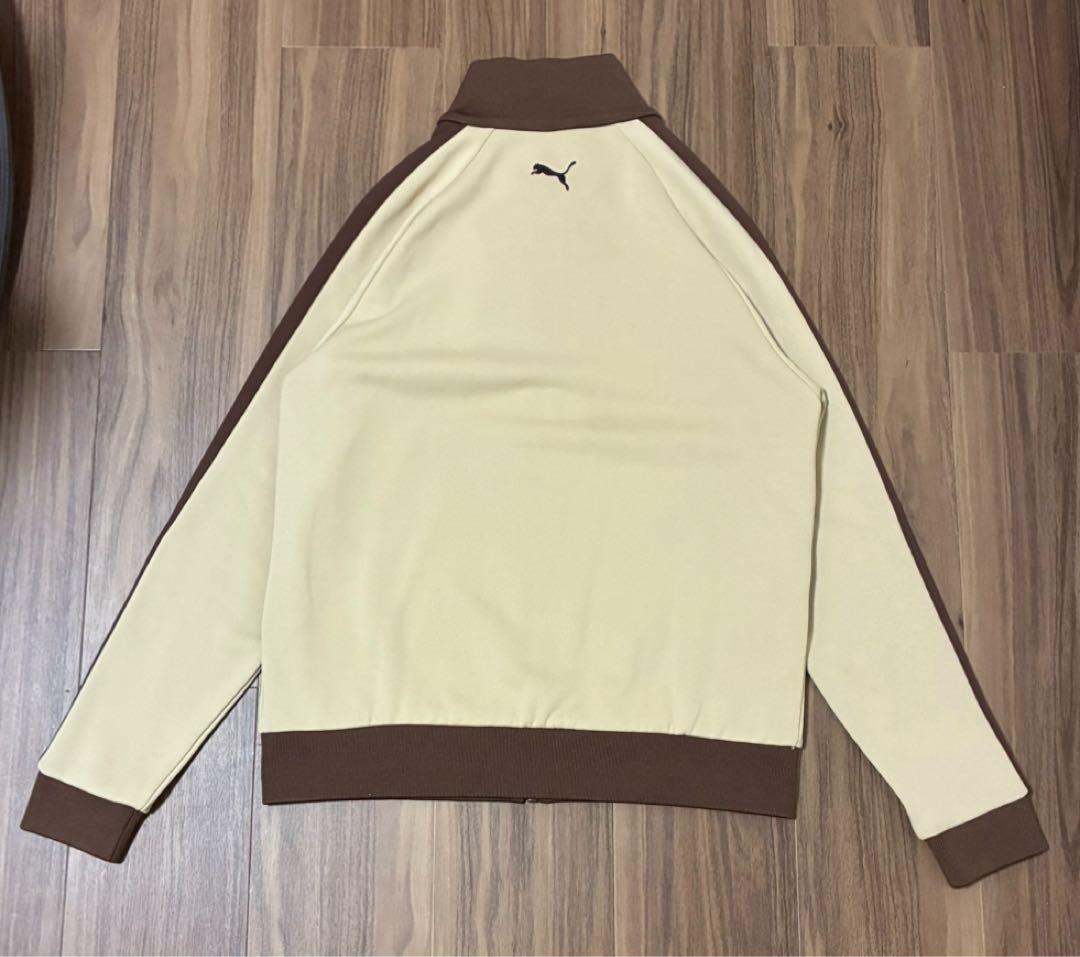 プーマ PUMA トラックジャケット ベージュブラウンビンテージ90s在原みゆ紀