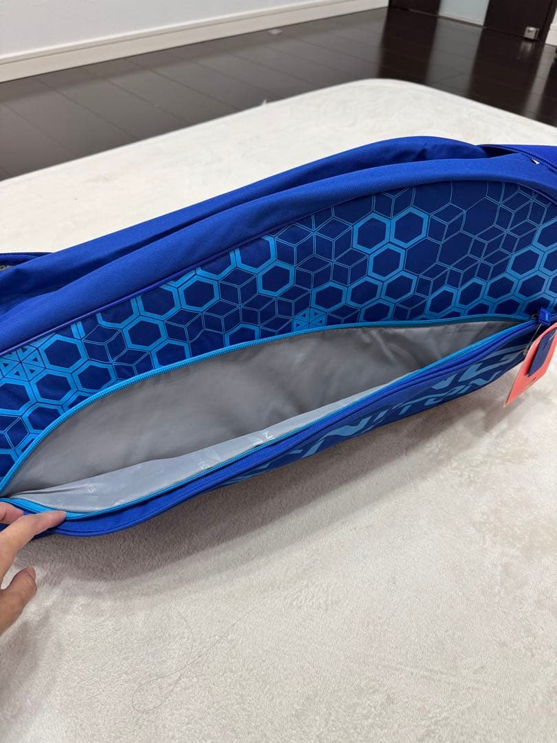 《最終価格》Li-Ning バドミントンバッグ 青 新品未使用