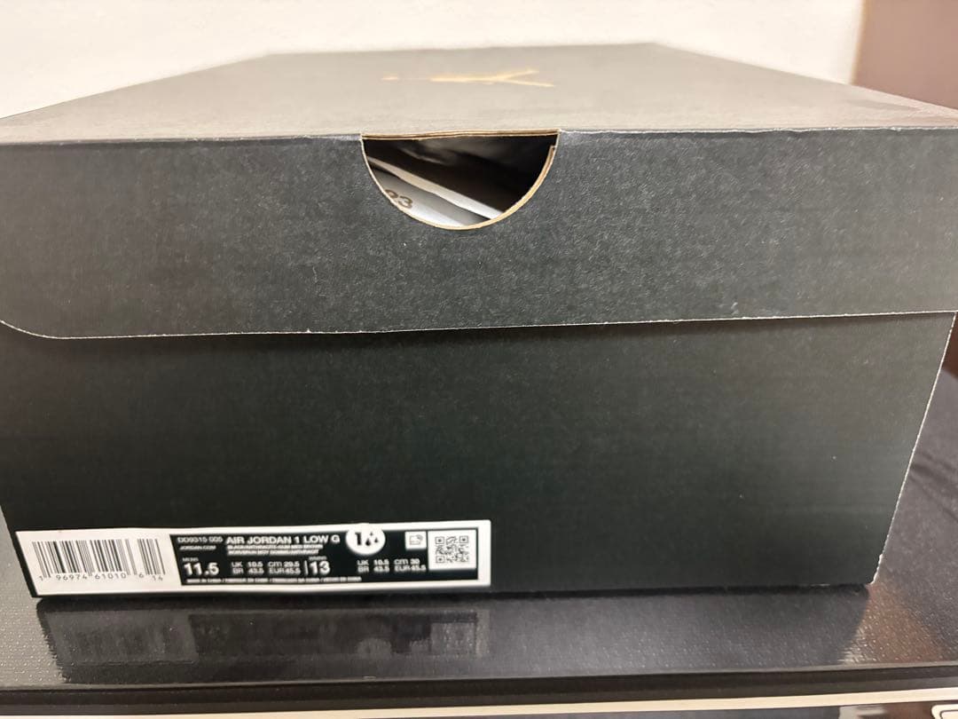 Nike Air Jordan 1 ゴルフ　Low ブラック