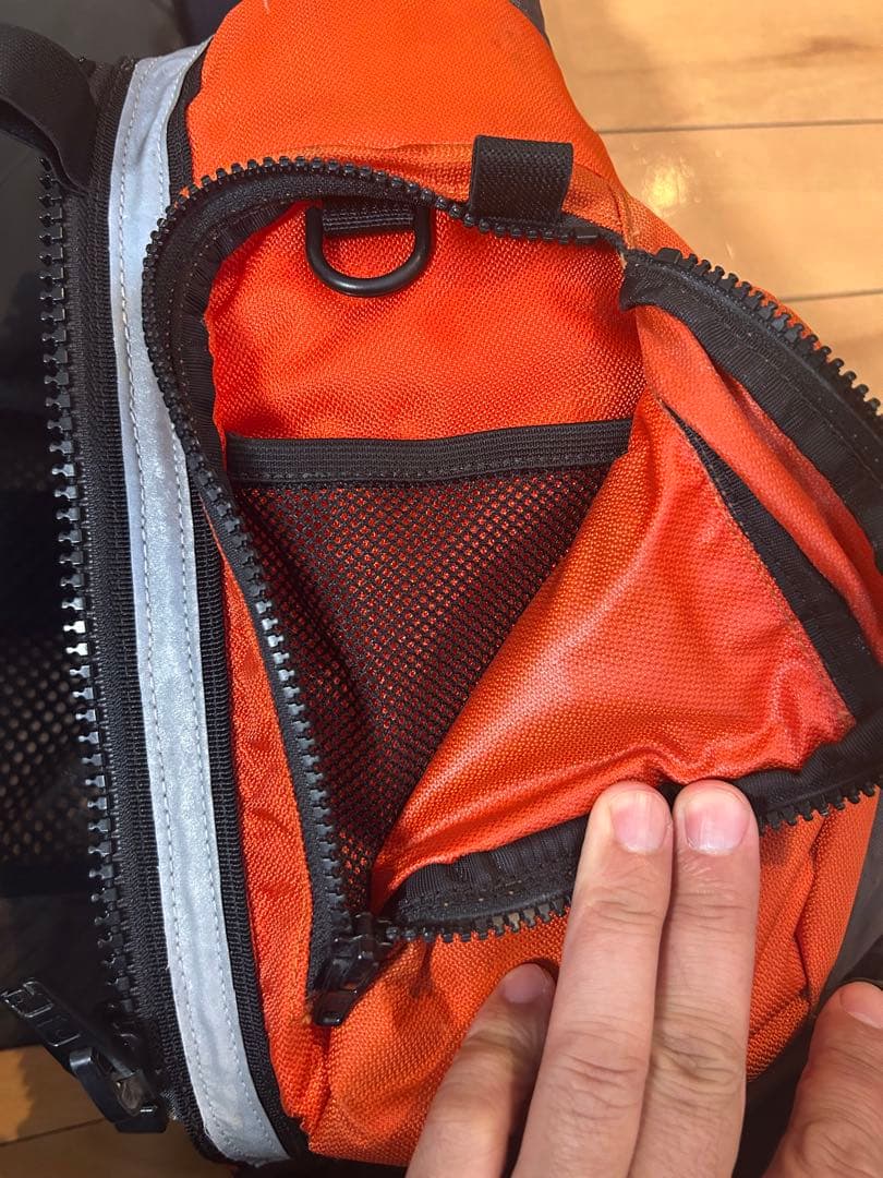 mont-bell ライフジャケット L/XL オレンジ/グレー　カヤックPFD