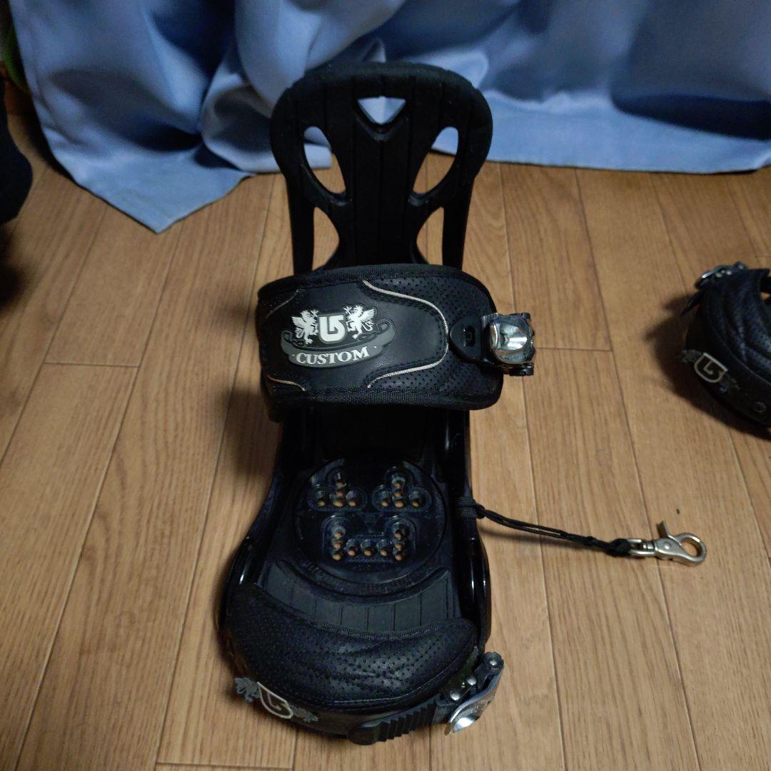 BURTON CUSTOM ブラックビンディングМサイズ