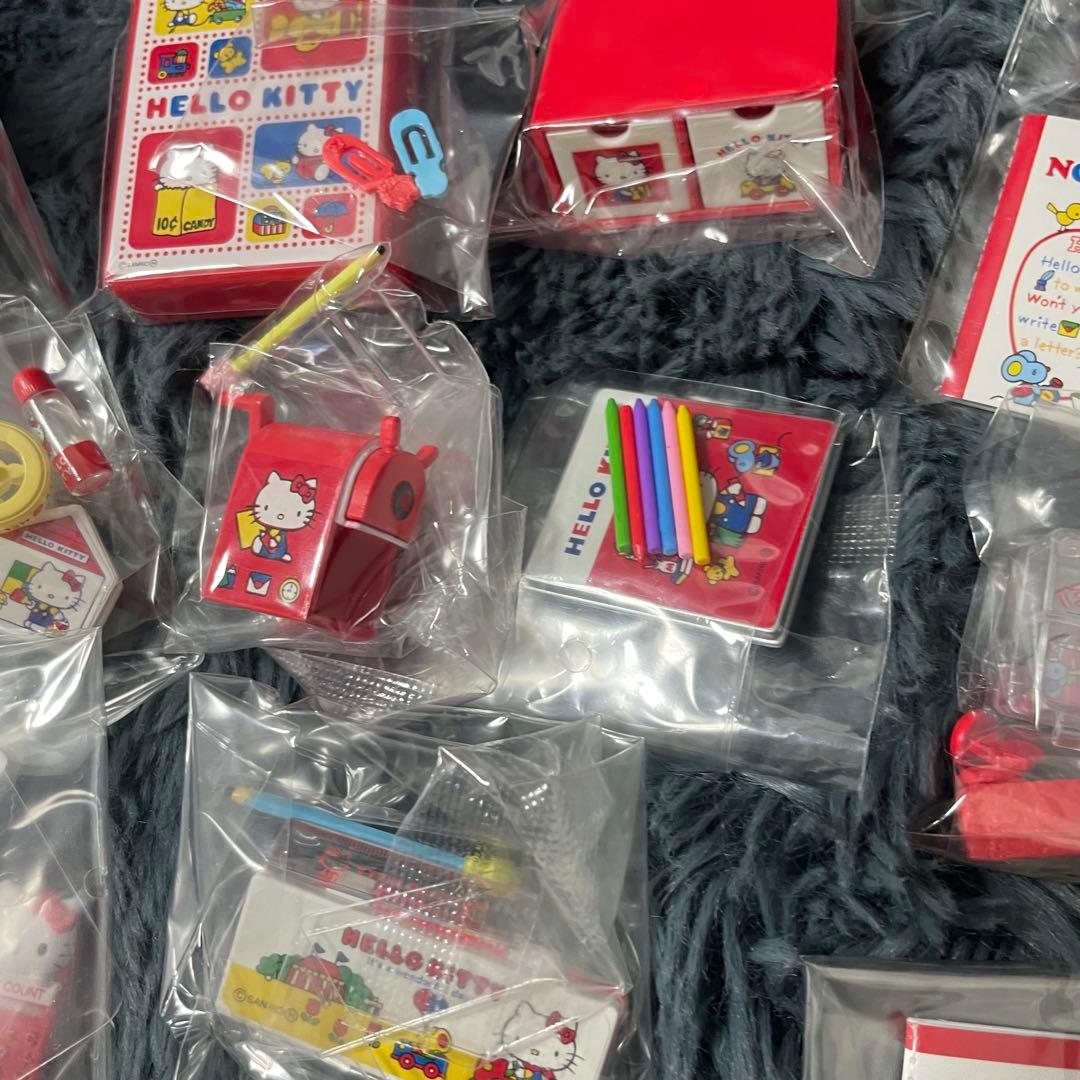 サンリオ ハローキティ 文房具 リーメント 未開封 12種 コンプ 平成レトロ