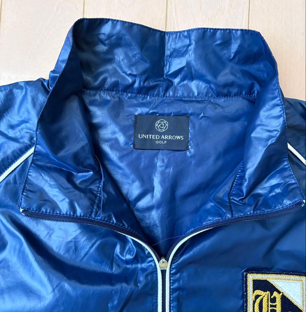 【美品】ユナイテッドアローズゴルフ　ハーフジップベスト