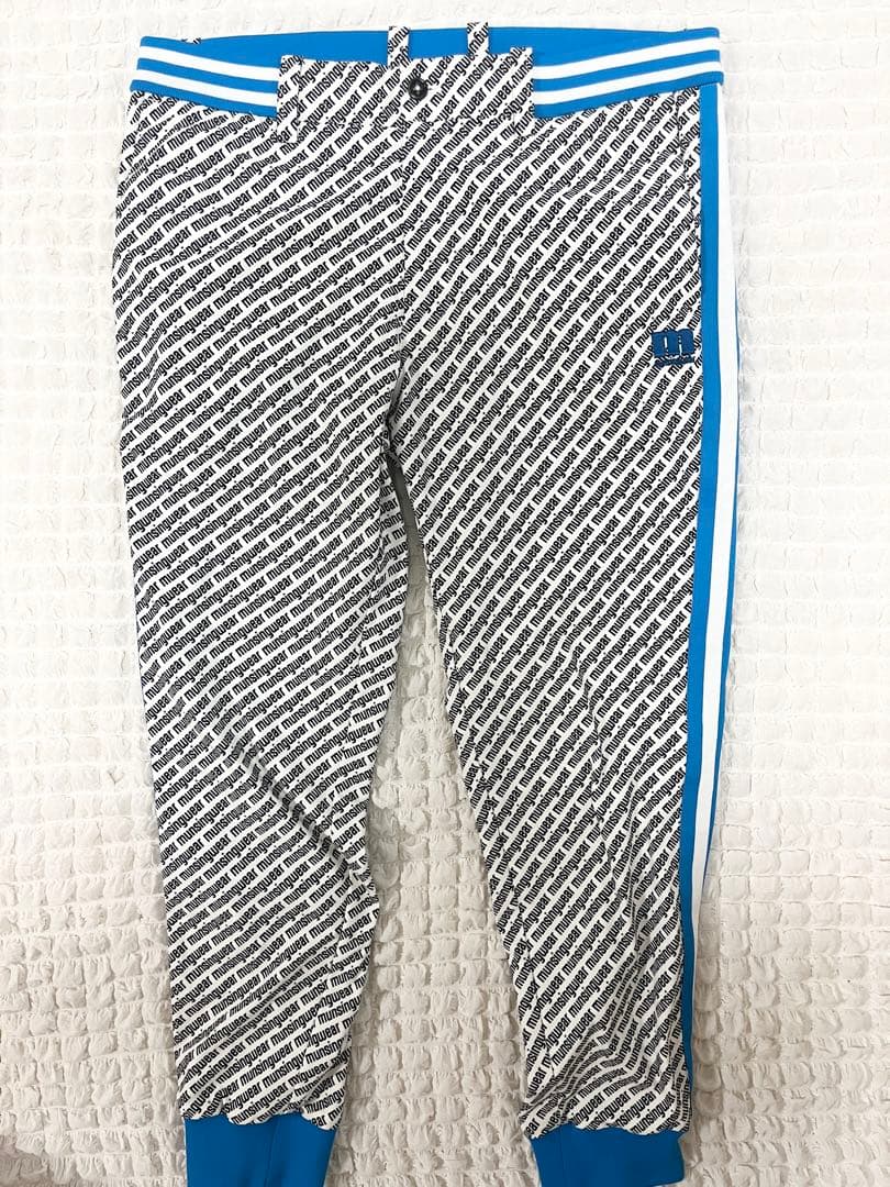 【即完品‼️】ENVOI by Munsingwear セットアップ　総柄　ゴルフ