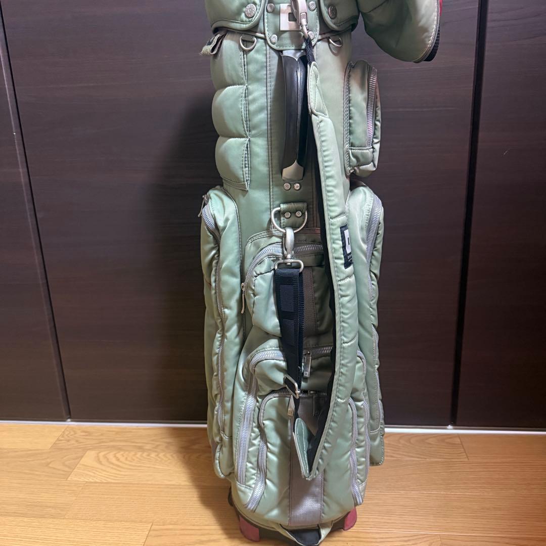 onoff ライトグリーン ゴルフバッグ キャディバッグ