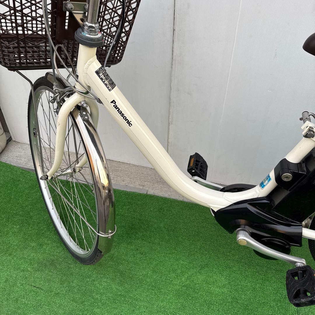 Panasonicパナソニック電動アシスト自転車26インチ 16Ah ホワイト