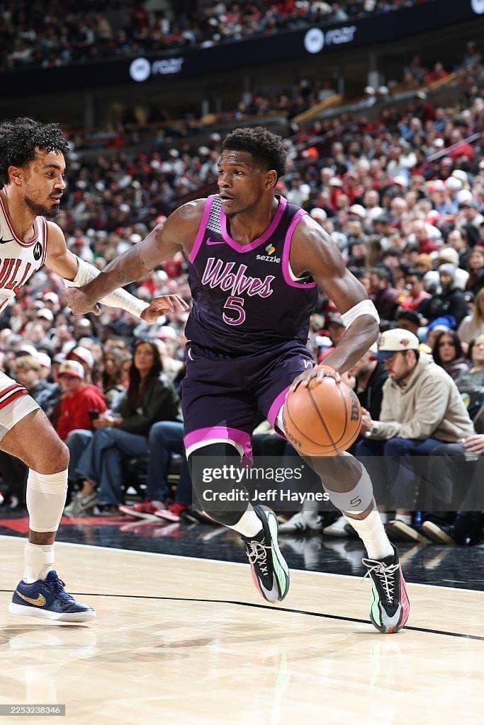 NBA ウルブズ アンソニー・エドワーズ ユニフォーム XL 紫