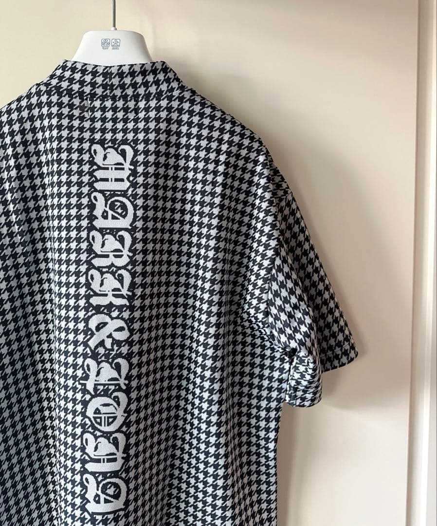 新品 ★ MARK&LONA モックネック シャツ マーク&ロナ 黒 正規品