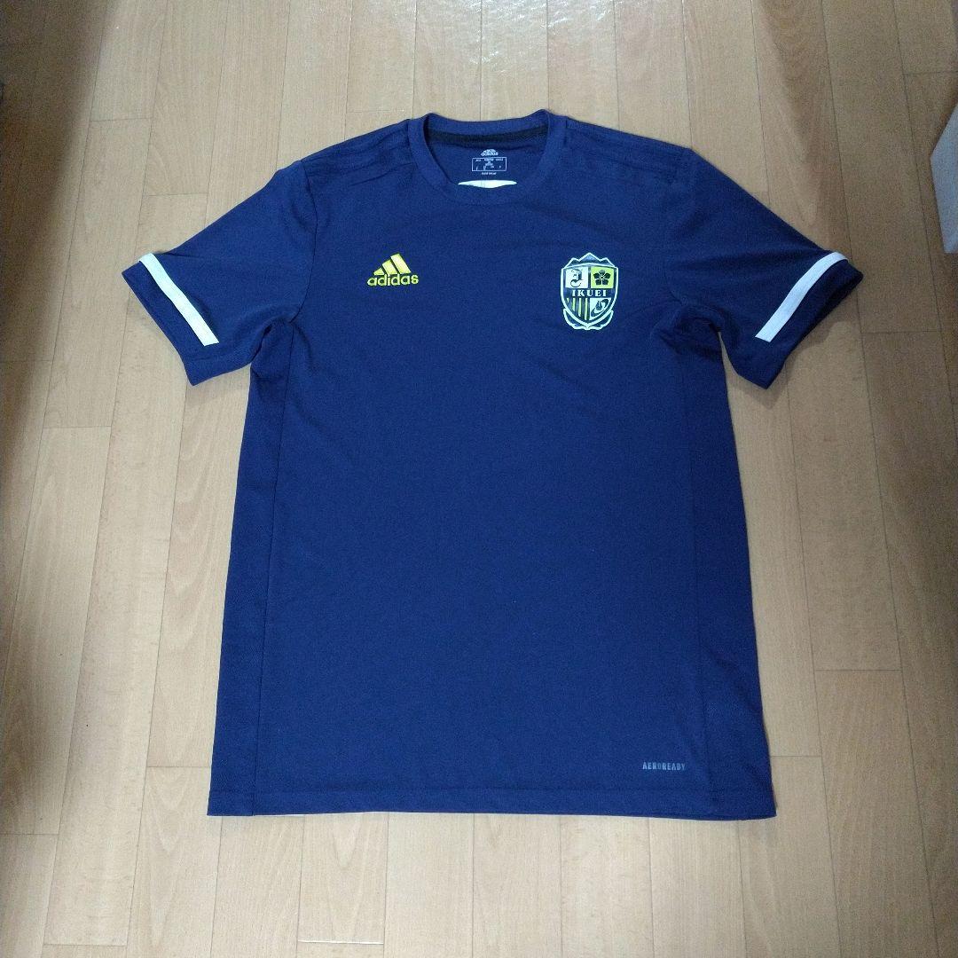 アディダスadidas育英大学サッカー部練習着上下　ｏサイズ　ユニフォーム