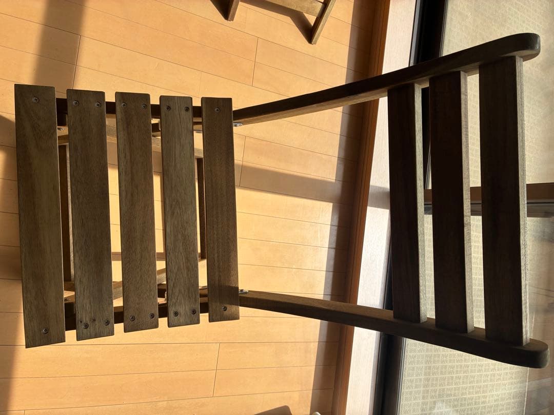 IKEAイケア　アスクホルメン 屋外 テーブル チェア2脚・クッションセット