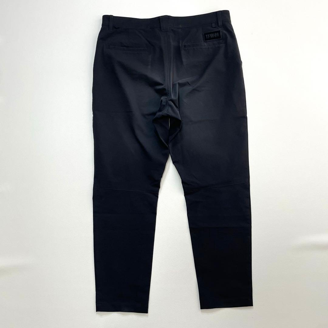 6450 TFW49　ストレッチパンツ　ロングパンツ　撥水性　ブラック