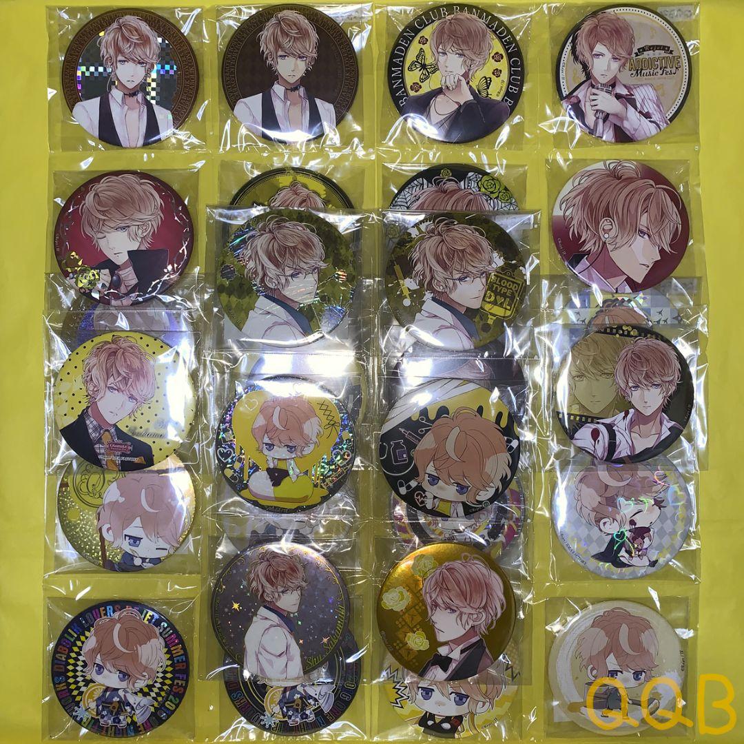 公*o様 [QQB] DIABOLIK LOVERS シュウ 缶バッジ 30個