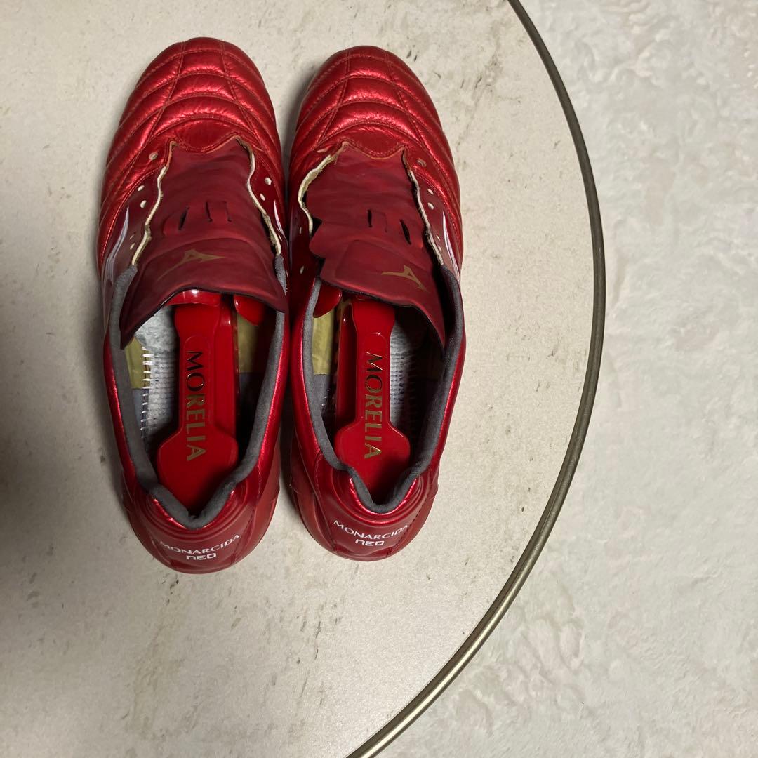 Mizuno モナルシーダレッドシューズ靴紐中敷スパイクKAMO町田店袋