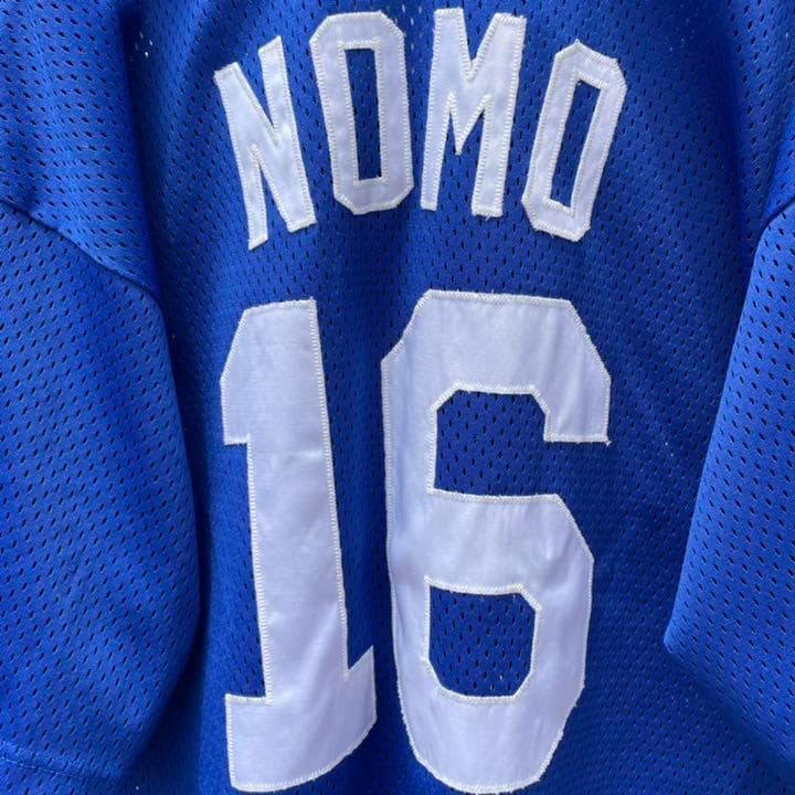 希少　USA製 90's NY.メッツNOMO16 vintage ゲームシャツ