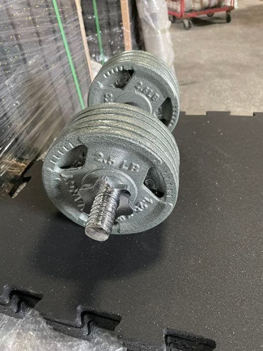 スクリューダンベル　15kg   2個セット