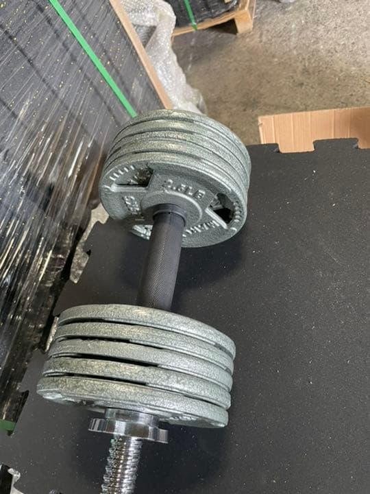 スクリューダンベル　15kg   2個セット