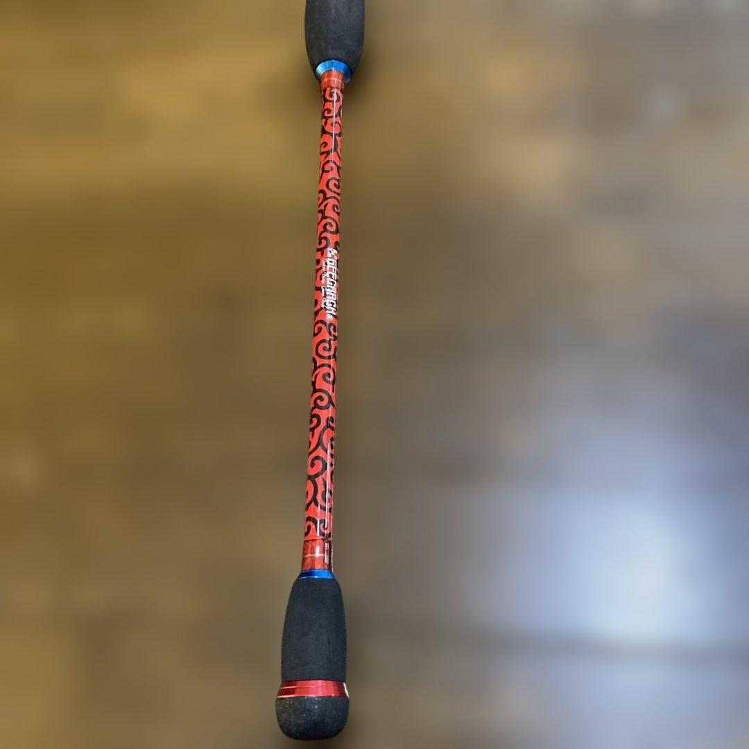 ジークラック泥棒竿スパイダー DＯ RＯーB603Ｌ赤青イカメタルベイトロット