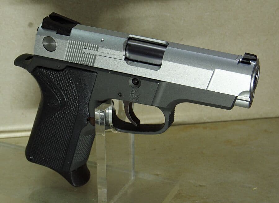 トイガン WESTERN ARMS S&W SHORTY40 SIDEKICK 2TONE