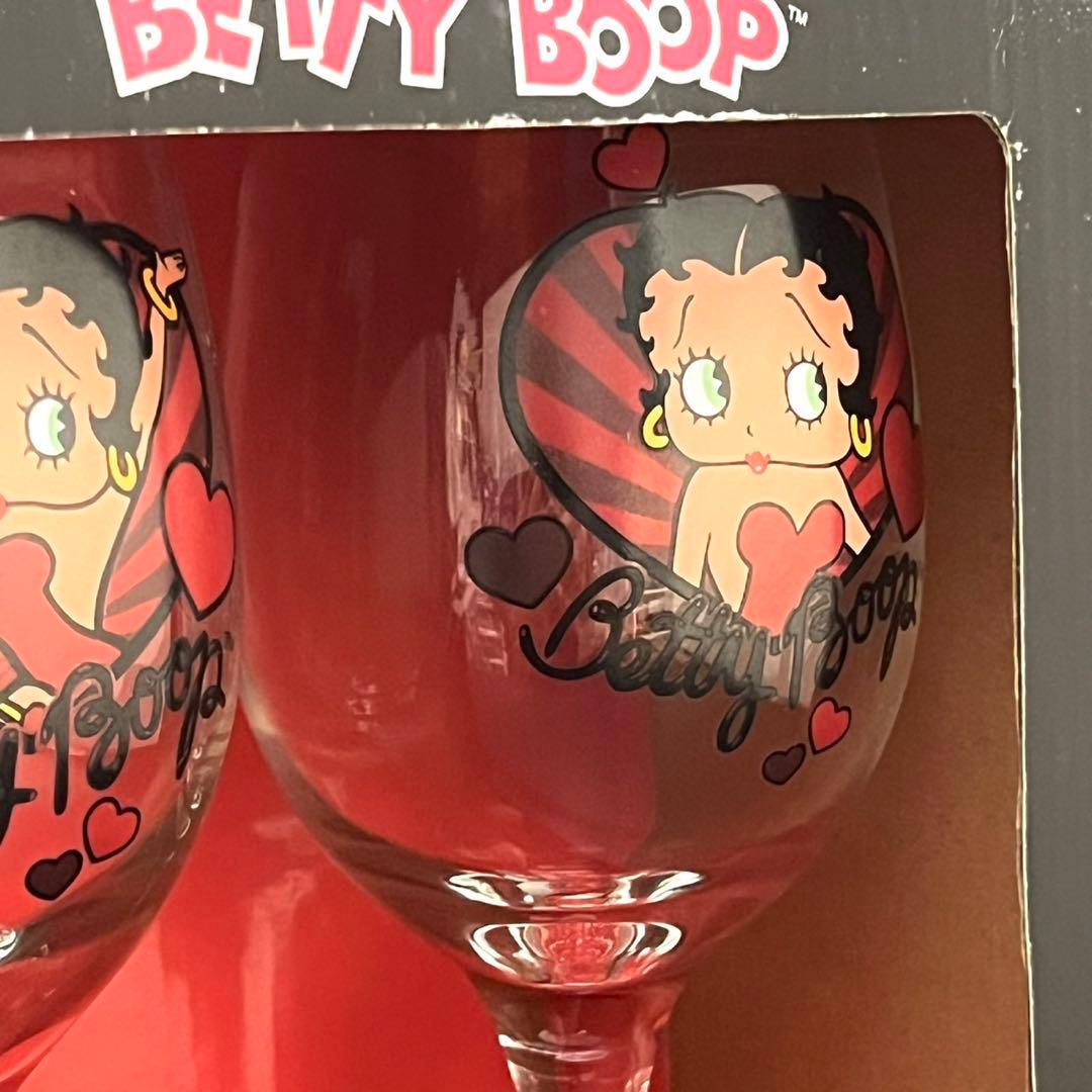 Betty Boop ワイングラス　ペア　 ベティ・ブープ　ベティちゃん
