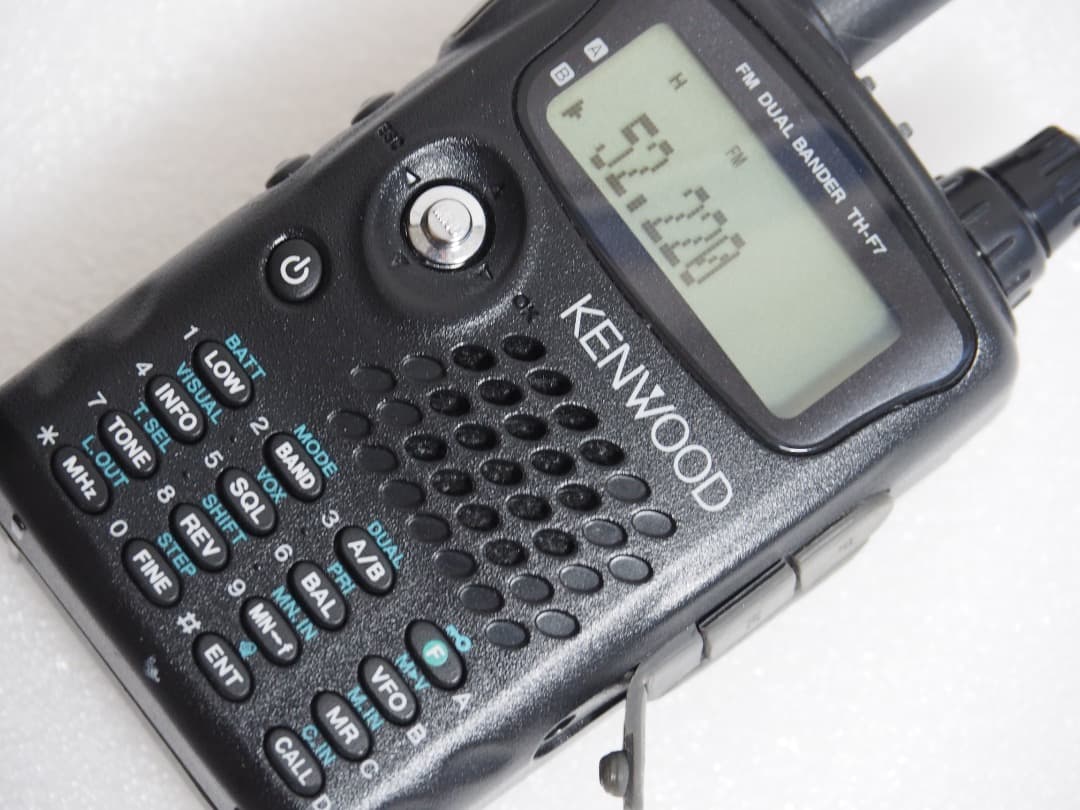 KENWOOD TH-F7 FMハンディ 144/430MHz/ワイドバンド受信