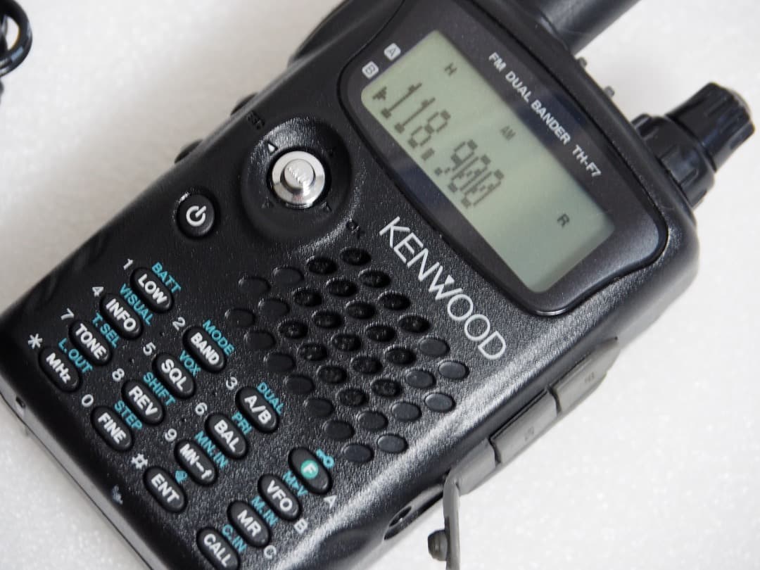 KENWOOD TH-F7 FMハンディ 144/430MHz/ワイドバンド受信