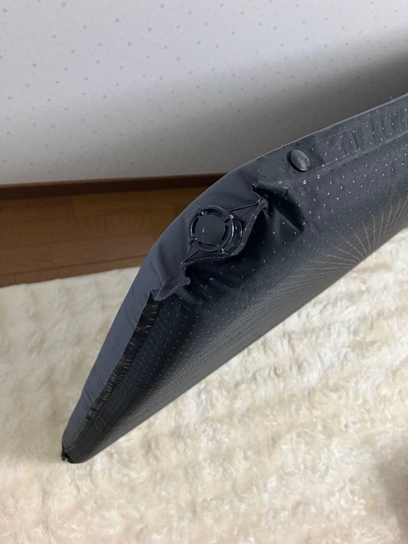 クイックキャンプ　セミダブル　インフレーターマット 8cm
