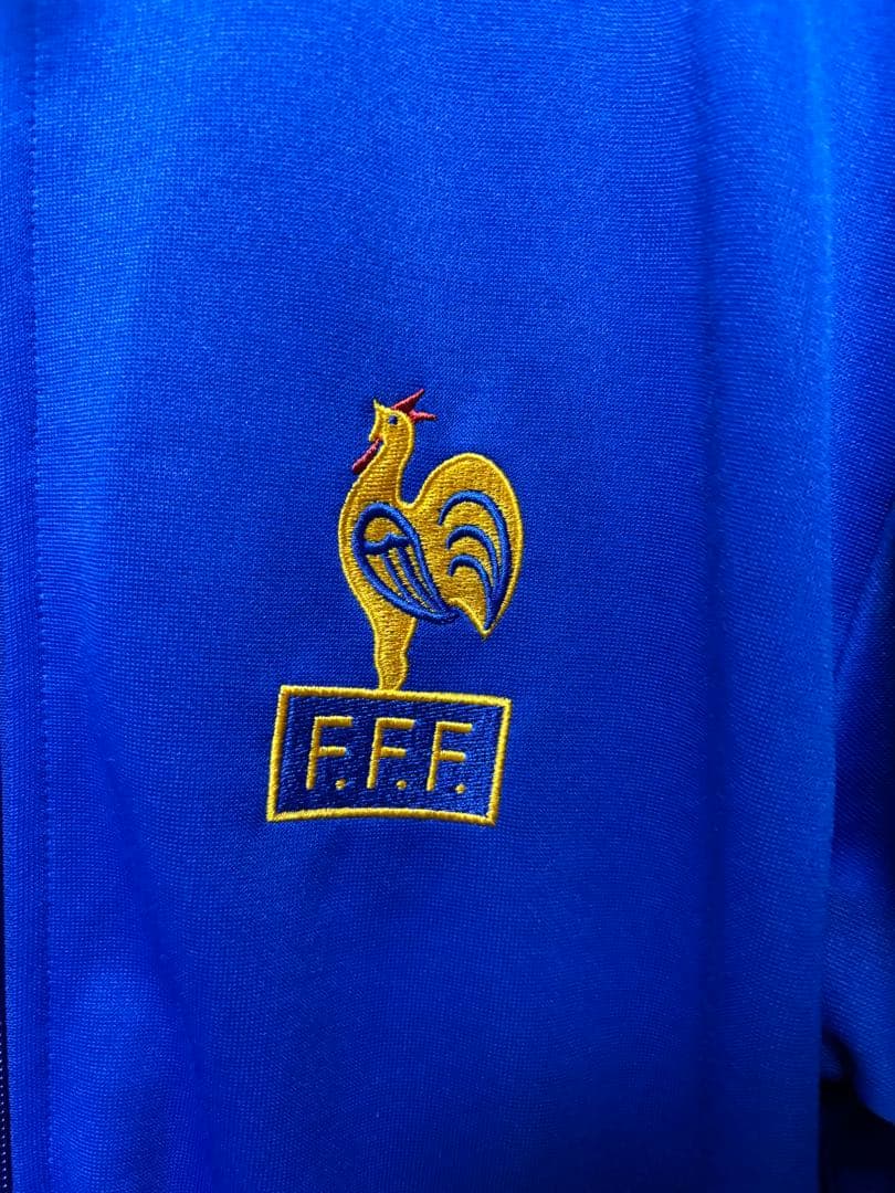 adidasフランス代表W杯ジャージ M 青/赤