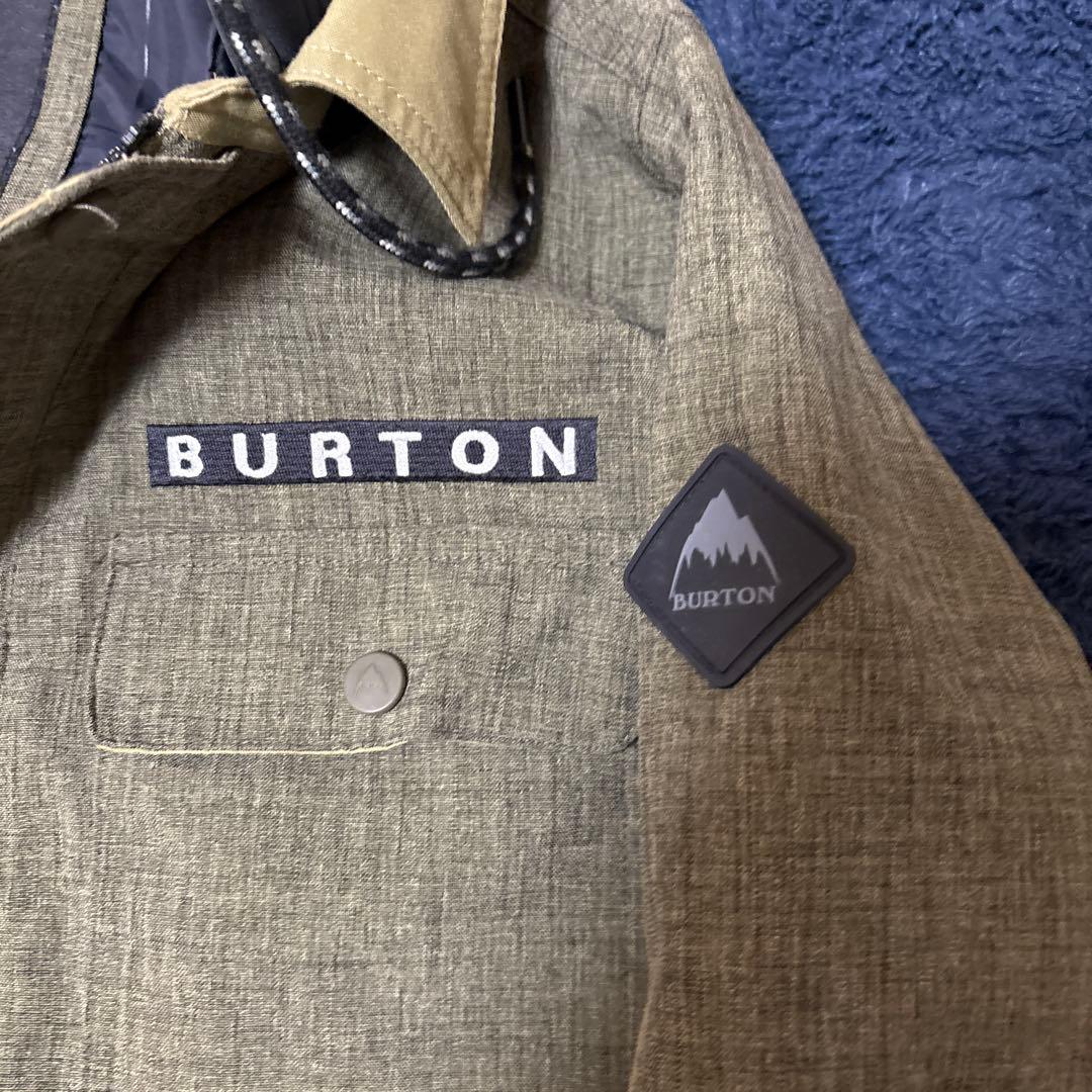 BURTON LIVINGLINING Mサイズ オリーブグリーンジャケット