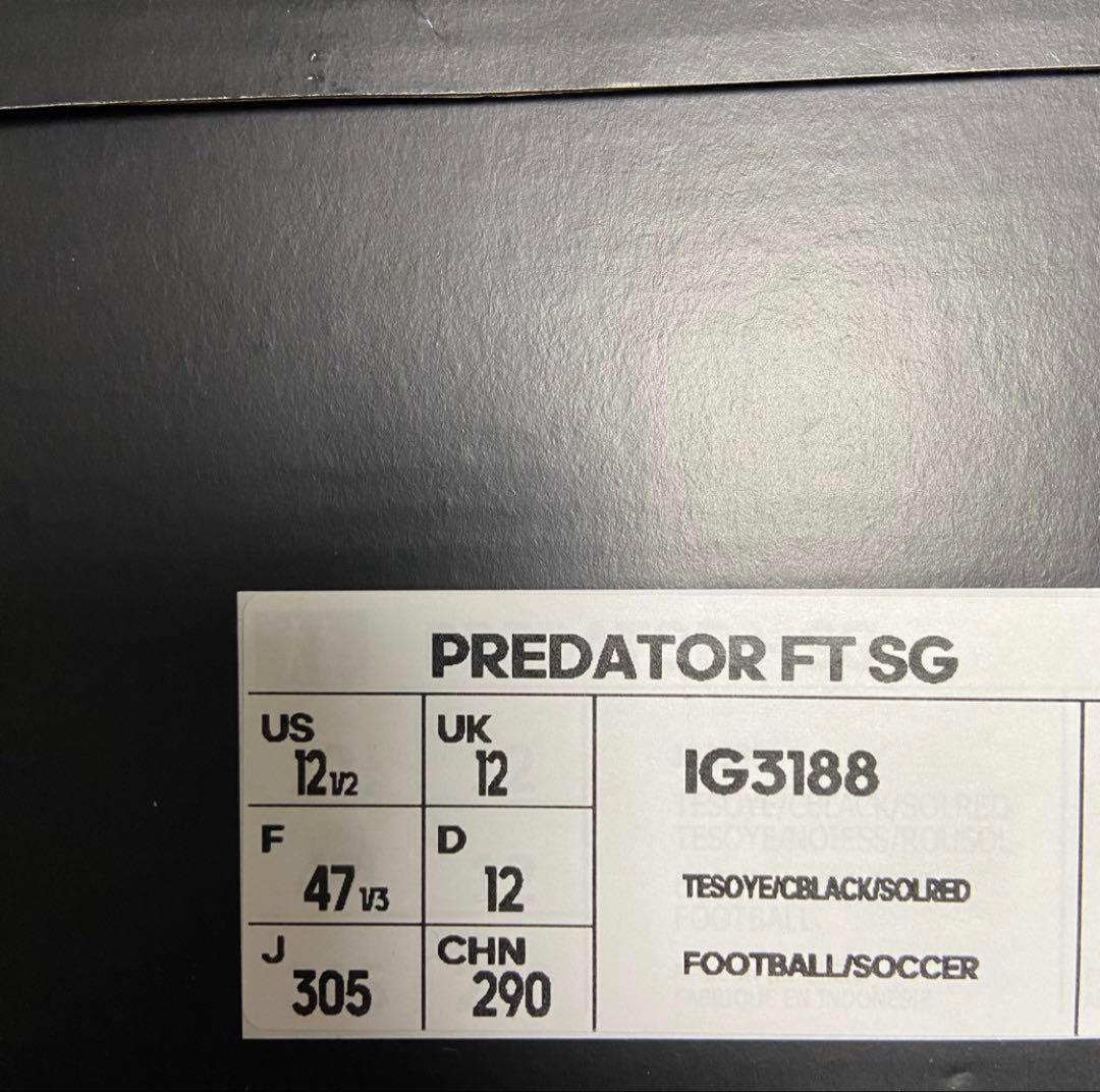シューズ PREDATOR EIITE FT FG
