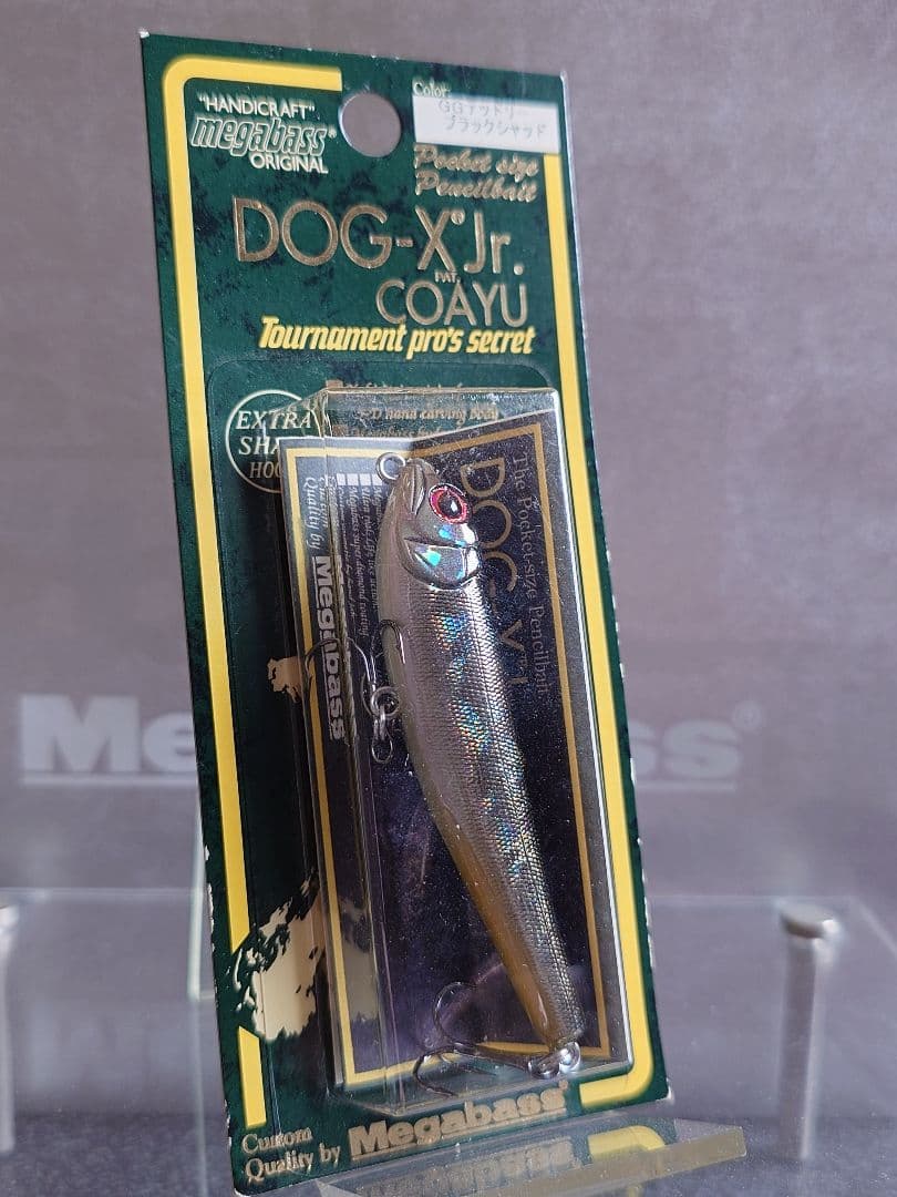 メガバス ドッグX Jr. '99 GGデッドリーブラックシャッド 新品未開封
