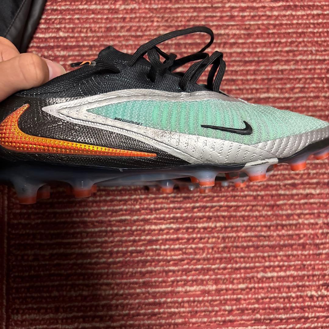 Nike サッカーシューズ FG グリーン/オレンジ/ブラック