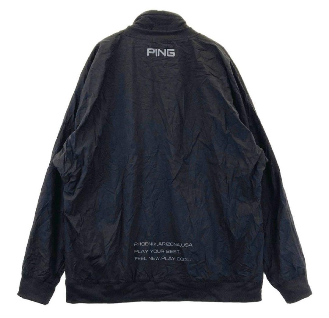 M 新品　PING ツインレイヤードアウター ブルゾン レディース　ブラック