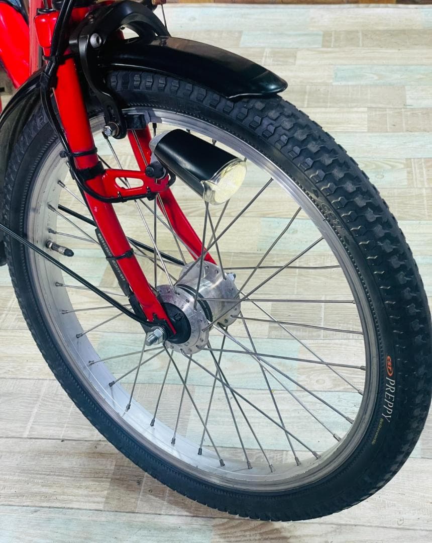値上予告 レッド系 パナソニック 子供乗せ電動アシスト自転車 H3335