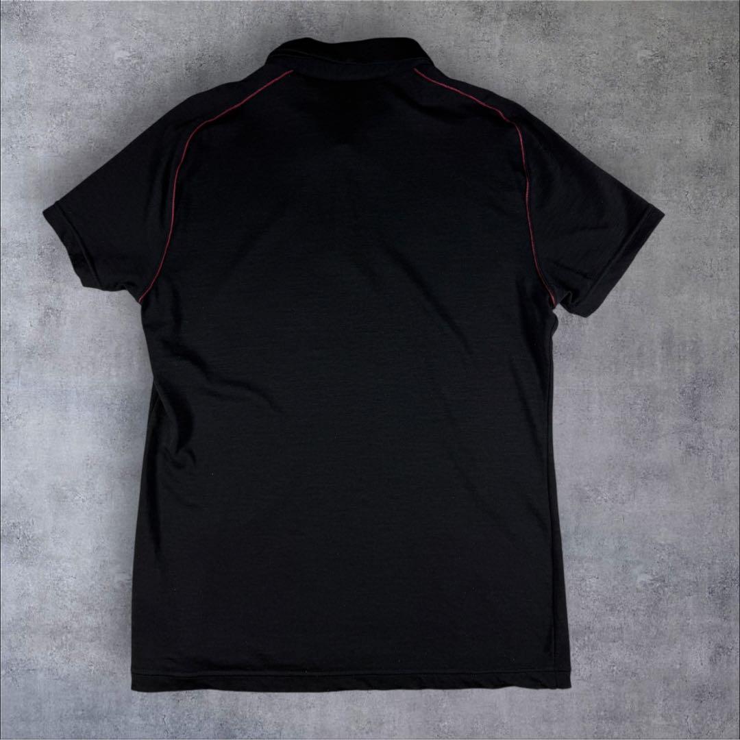 美品 DESCENTE GOLF デサント ゴルフ ポロシャツ 速乾 ストレッチ